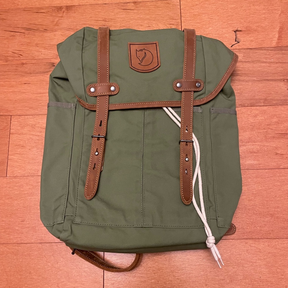 Fjallraven Rucksack No 21 Large - Green NWOT